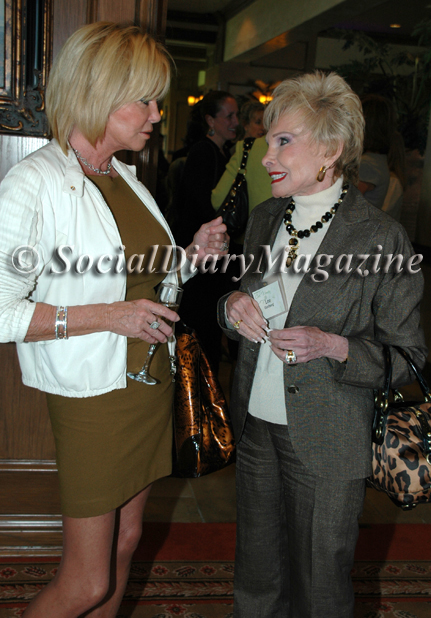 Sandy Redman and Lee Goldberg at the Girl Scout's Cool Women 2011 luncheon